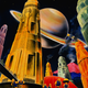 Illustration for article titled The Most Vibrant Pulp Science Fiction Art Youll See This Week